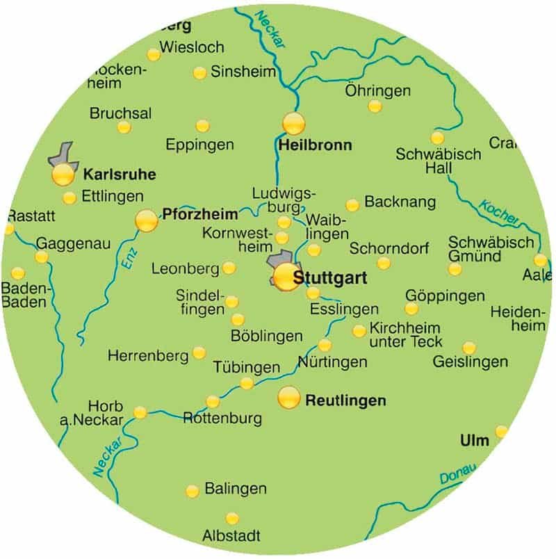 Ihre Umzugsfirma für Stuttgart, die Region und Fernumzüge von Stuttgart nach ganz Deutschland